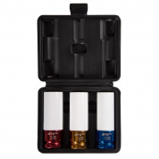 Набор ударных глубоких шестигранных головок 1/2", 17, 19, 21 мм, пластиковое покрытие, кейс AFFIX AF00643C