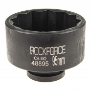 Головка торцевая 95мм 1" 12-гранная ударная L=97мм ROCKFORCE RF-48895 /1 Головка торцевая 95мм 1" 12-гранная ударная L=97мм ROCKFORCE RF-48895 /1