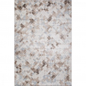 Ковер жаккардовый двухполотный HEATSET MIRANDA  0,8*1,5 "Эскиз" Кремовый (1,2)