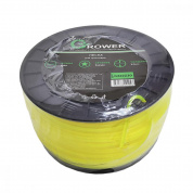 Леска для триммера GROWER (диаметр 3,0мм / ЗВЕЗДА / БУХТА, длина 222м) (12)