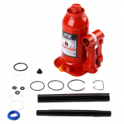 GTE Домкрат бутылочный 4т 170-410мм 2-х плунжерный GTE