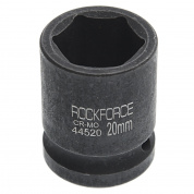 Головка торцевая 20мм 1/2" 6-гранная ударная L=40мм ROCKFORCE RF-44520 /1/225 Головка торцевая 20мм 1/2" 6-гранная ударная L=40мм ROCKFORCE RF-44520 /1/225