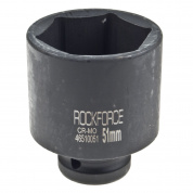Головка торцевая 51мм 3/4" 6-гранная ударная удлиненная L=80мм ROCKFORCE RF-46510051 /1/30 Головка торцевая 51мм 3/4" 6-гранная ударная удлиненная L=80мм ROCKFORCE RF-46510051 /1/30