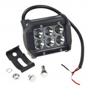 Фара рабочего света C-18W SPOT дальний 6LED, 97х75мм 10-30V  MISTAR /1 Фара рабочего света C-18W SPOT дальний 6LED, 97х75мм 10-30V  MISTAR /1