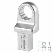 Насадка накидная серии "FIT", 17 мм, 14х18 мм KING TONY 34502217M