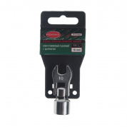 Ключ рожковый 10мм RF-751310AF съемный с шарниром 3/8", на пластиковом держателе ROCKFORCE /1