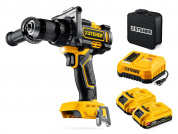 STEHER 20 В, 165 Н·м, 2 АКБ LMS (2 А·ч), бесщеточная дрель-шуруповерт, сумка (CB-165-22) STEHER 20 В, 165 Н·м, 2 АКБ LMS (2 А·ч), бесщеточная дрель-шуруповерт, сумка (CB-165-22)