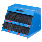 Стенд с ударными глубокими торцевыми головками 1/2", 5/16"-1&1/4", серия 4435S, 110 предметов KING TONY 4466SP Стенд с ударными глубокими торцевыми головками 1/2", 5/16"-1&1/4", серия 4435S, 110 предметов KING TONY 4466SP