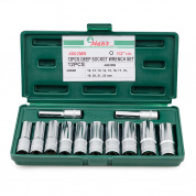 Набор 6-гранных удлиненных торцевых головок Hans, 4602MB