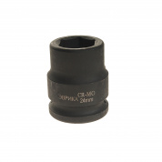 Головка торцевая 24мм 3/4" 6-гранная ударная L=50мм ЭВРИКА ER-95912  1/48 Головка торцевая 24мм 3/4" 6-гранная ударная L=50мм ЭВРИКА ER-95912  1/48