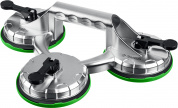 ЗУБР 140 кг, алюминиевый, тройной, стеклодомкрат на присоске, Профессионал (33723-3) ЗУБР 140 кг, алюминиевый, тройной, стеклодомкрат на присоске, Профессионал (33723-3)