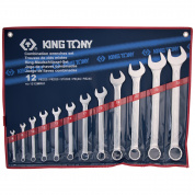 Набор комбинированных ключей, 6-32 мм, 12 предметов KING TONY 1212MR01 Набор комбинированных ключей, 6-32 мм, 12 предметов KING TONY 1212MR01