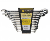 Набор ключей комбинированных ER-20624 трещоточных 12 предметов 6,8,10,11,12,13,14,15,17,19,22,24мм (на держателе) ЭВРИКА 5/10 Набор ключей комбинированных ER-20624 трещоточных 12 предметов 6,8,10,11,12,13,14,15,17,19,22,24мм (на держателе) ЭВРИКА 5/10