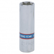 Головка торцевая TORX Е-стандарт 3/8", E18, L = 63 мм KING TONY 327518M Головка торцевая TORX Е-стандарт 3/8", E18, L = 63 мм KING TONY 327518M