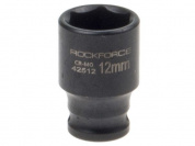 Головка торцевая 12мм 1/4" 6-гранная ударная L=35мм ROCKFORCE RF-42512 /1 Головка торцевая 12мм 1/4" 6-гранная ударная L=35мм ROCKFORCE RF-42512 /1