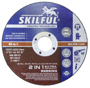 Круг отрезной SKILFUL 125х1,6х22 Т41, 80 м/с арт. S804112516M