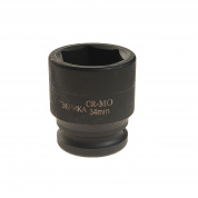 Головка торцевая 34мм 3/4" 6-гранная ударная L=50мм ЭВРИКА ER-95922  1/27 Головка торцевая 34мм 3/4" 6-гранная ударная L=50мм ЭВРИКА ER-95922  1/27