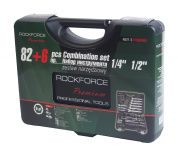 Набор инструмента RF-4821-5-PREMIUM: 1/2" & 1/4"DR 6-гранный 82пр.+6пр. ROCKFORCE /1/3 Набор инструмента RF-4821-5-PREMIUM: 1/2" & 1/4"DR 6-гранный 82пр.+6пр. ROCKFORCE /1/3