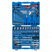 Набор инструментов 87 предметов, универсальный KING TONY 7587MR01 Набор инструментов 87 предметов, универсальный KING TONY 7587MR01