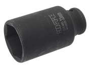 Головка торцевая 33мм 1/2" 6-гранная ударная удлиненная L=80мм ROCKFORCE RF-4458533 /1/10 Головка торцевая 33мм 1/2" 6-гранная ударная удлиненная L=80мм ROCKFORCE RF-4458533 /1/10