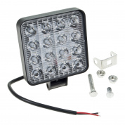 Фара рабочего света MIS-16 16 LED плоская 105-105мм (2 реж. стробоскоп) 10-30V MISTAR /1 Фара рабочего света MIS-16 16 LED плоская 105-105мм (2 реж. стробоскоп) 10-30V MISTAR /1