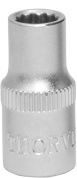 S11S12080 Головка торцевая 12-гранная 1/4"DR, 8 мм S11S12080 Головка торцевая 12-гранная 1/4"DR, 8 мм