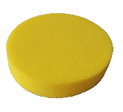 asturomec полировальник 10.610.0151 пу желтый 150 мм, для финишной полировки, крепление "липучка"