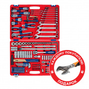 Набор инструментов 155 предметов, универсальный МАСТАК 01-155C Набор инструментов 155 предметов, универсальный МАСТАК 01-155C