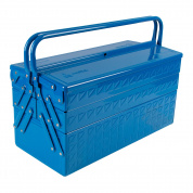 Ящик инструментальный, 5 отсеков, раскладной, синий МАСТАК 510-05420B