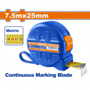 Рулетка  7.5м*25мм WADFOW WMT4341