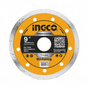 Круг алмазный сплошной 230 мм INGCO DMD022302M ж.банка (5)