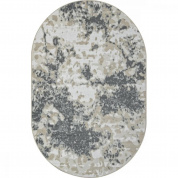 Ковер жаккардовый двухполотный БЦФ CUBA овал 2*3 "Фон" Синий (6)