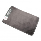 Коврик интерьерный BAIZHENG "Меховой" 50*80 темно-серый, полиэстер BZ100001SH  (30)