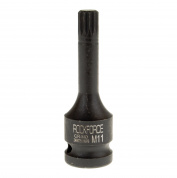 Головка-бита SPLINE ударная 1/2", M11 ROCKFORCE RF-24807811MPB /1/180