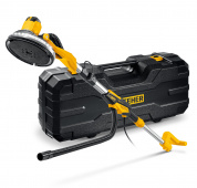 STEHER d225 мм, 500 Вт, подсветка, бесщеточная шлифовальная машина для стен (жираф), кейс (DWB-500)