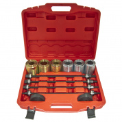 Набор для замены сайлентблоков, втулок и подшипников ER-86601 универсальный 26пр. (М10, М12, М14, М16), в кейсе ЭВРИКА  /1 Набор для замены сайлентблоков, втулок и подшипников ER-86601 универсальный 26пр. (М10, М12, М14, М16), в кейсе ЭВРИКА  /1