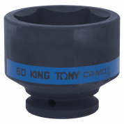 Головка торцевая ударная шестигранная 3/4", 60 мм KING TONY 653560M Головка торцевая ударная шестигранная 3/4", 60 мм KING TONY 653560M