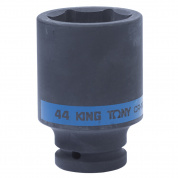 Головка торцевая ударная глубокая шестигранная 3/4", 44 мм KING TONY 643544M Головка торцевая ударная глубокая шестигранная 3/4", 44 мм KING TONY 643544M