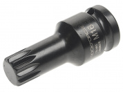 Головка-бита SPLINE ударная 1/2", M16 ROCKFORCE RF-24806016 /1/10/300