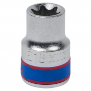 Головка торцевая TORX Е-стандарт 1/2", E16, L = 37 мм KING TONY 437516M Головка торцевая TORX Е-стандарт 1/2", E16, L = 37 мм KING TONY 437516M