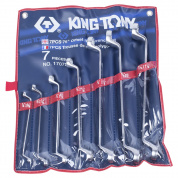 Набор накидных ключей, 1/4"-9/8", 7 предметов KING TONY 1707SR Набор накидных ключей, 1/4"-9/8", 7 предметов KING TONY 1707SR