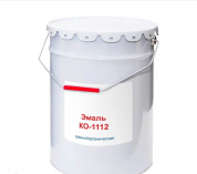 Кремнийорганическая эмаль КО-1112 желтая 50 кг