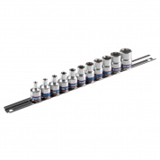 Набор торцевых головок 3/8", TORX Е-стандарт, E4-E18, 11 предметов KING TONY 3121PR Набор торцевых головок 3/8", TORX Е-стандарт, E4-E18, 11 предметов KING TONY 3121PR