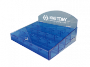 Стенд для вставок (бит), 20 отделений KING TONY 87352