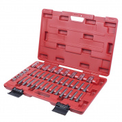 Набор торцевых головок и насадок для обслуживания амортизаторов, кейс, 39 предметов МАСТАК 100-10039C Набор торцевых головок и насадок для обслуживания амортизаторов, кейс, 39 предметов МАСТАК 100-10039C