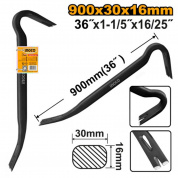 Лом-гвоздодер  900мм INGCO HWBA01362  (20)