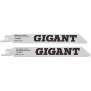 Пилки для сабельной пилы Gigant BIM по металлу шаг 152*19*0.9мм 1.8мм-14TPI 2шт. G-1108206