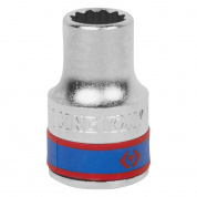Головка торцевая стандартная двенадцатигранная 1/2", 11 мм KING TONY 433011M Головка торцевая стандартная двенадцатигранная 1/2", 11 мм KING TONY 433011M