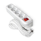 Удлинитель бытовой 9631991 ПВС 3х1, 2990Вт, 13А, с/з, 5м