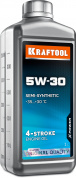 KRAFTOOL 5W-30, 1 л, зимнее полусинтетическое масло для 4-тактных двигателей (41514-1)